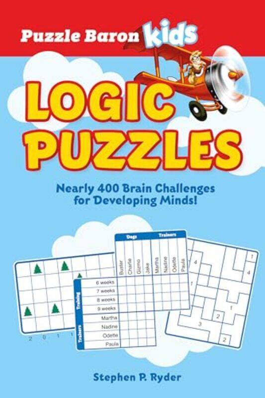 

Puzzle Barons Kids Logic Puzzles By Baron Puzzle - Paperback