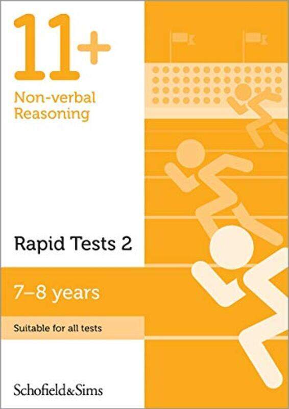 

11+ Non-verbal Reasoning Rapid Tests Book 2: Year 3, Ages 7-8,Paperback by Schofield & Sims - Brant, Rebecca