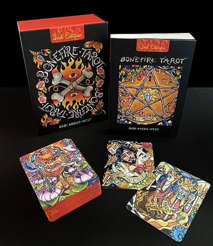 

Bonefire Tarot By Angus West Gabi - Hardcover