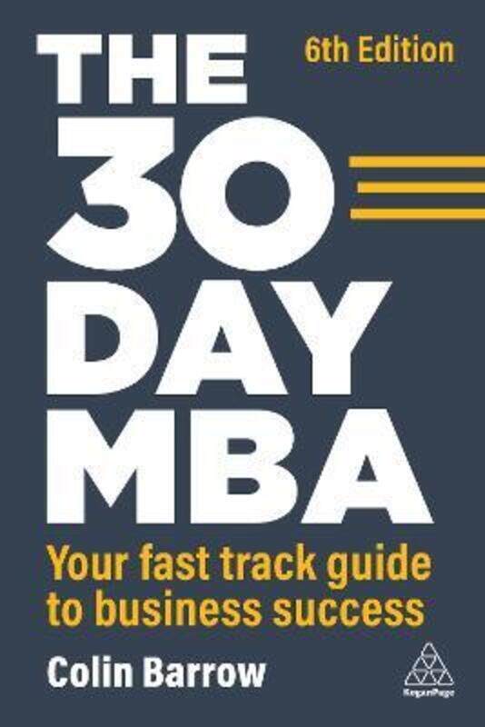 

30 Day Mba,Paperback, By:Colin Barrow