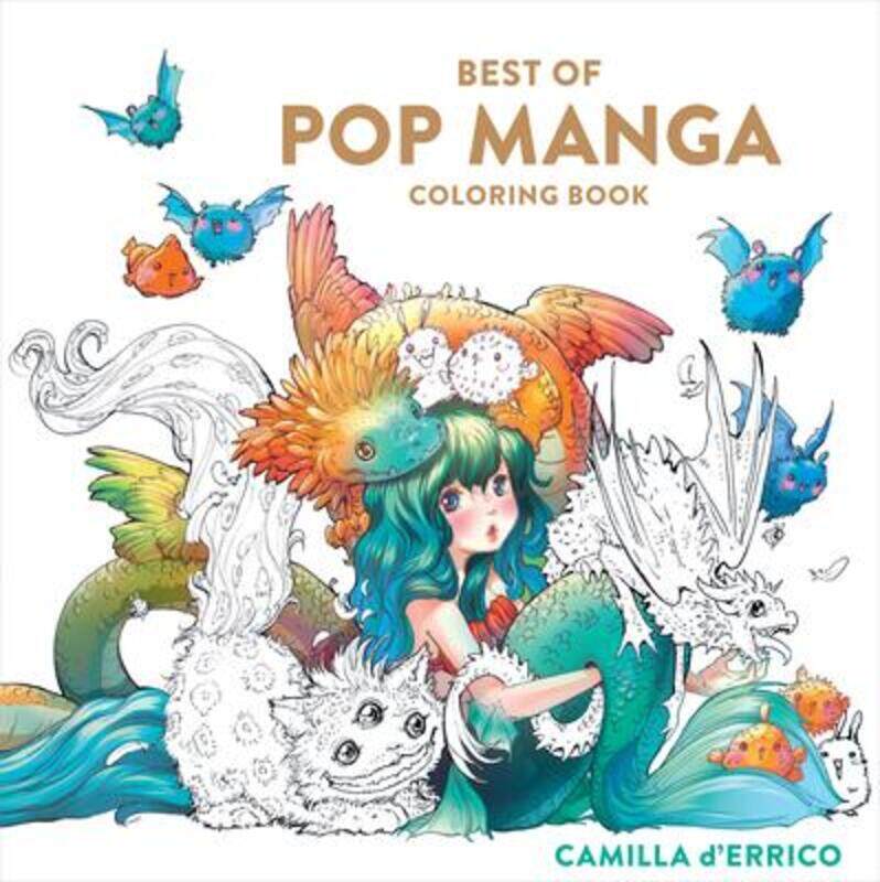 

Best of Pop Manga Coloring Book,Paperback, By:d'Errico, Camilla