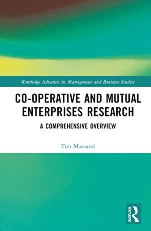 

Cooperative And Mutual Enterprises Research by Tim Mazzarol-Hardcover