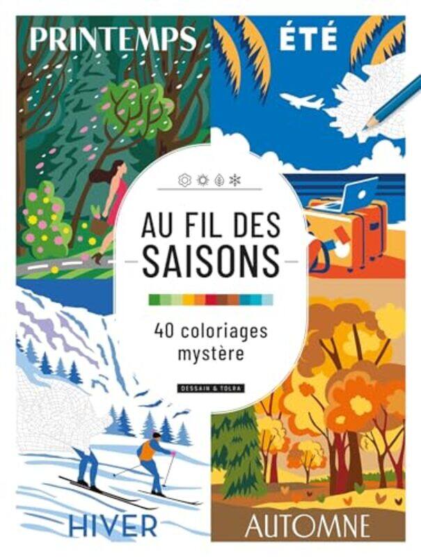 

Au Fil Des Saisons 40 Coloriages Mystere by - Paperback
