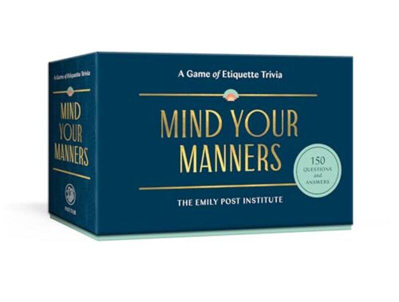 

Mind Your Manners A Game Of Etiquette Trivia By Post, Lizzie - Senning, Daniel Post - Paperback