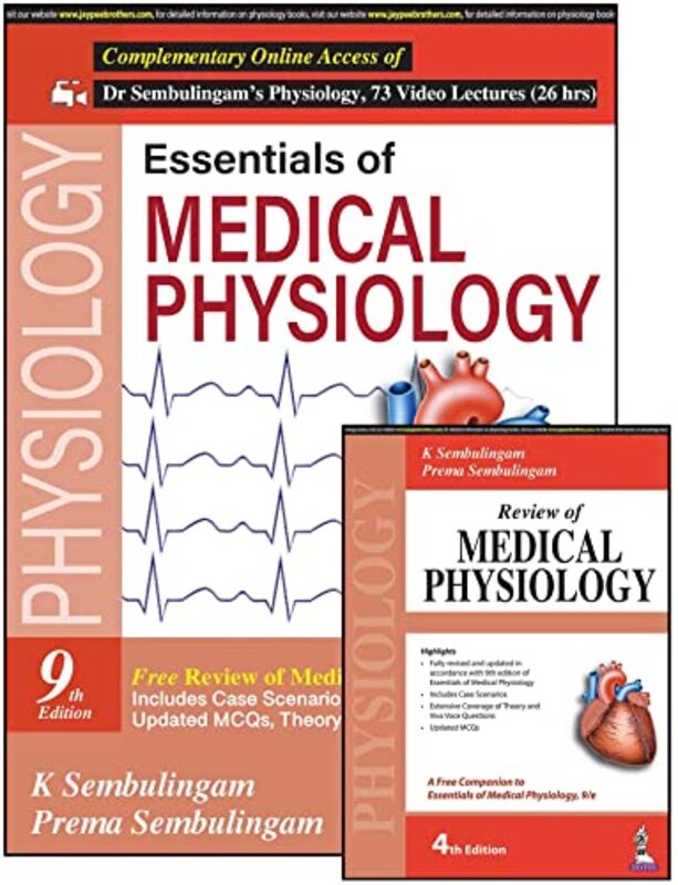 Essentials of Medical Physiology: with Free Review of Medical Physiology , Paperback by Sembulingam, K