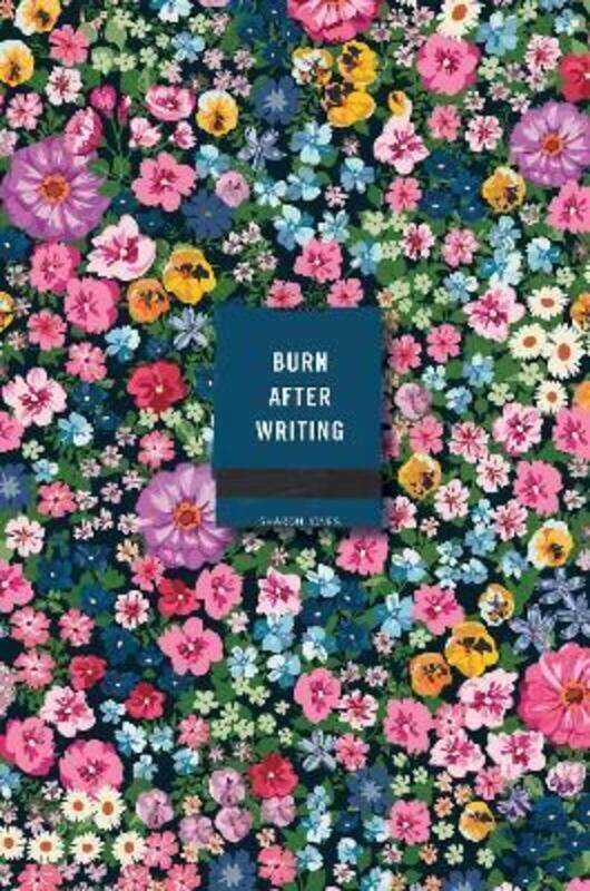 

Burn After Writing (Floral) ,Paperback By Jones, Sharon