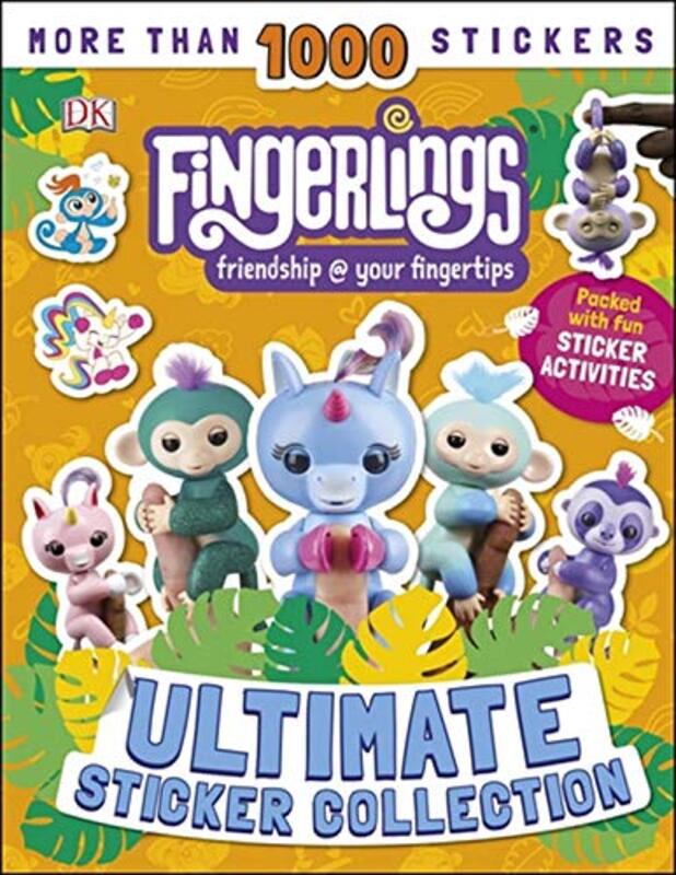 

Fingerlings Ultimate Sticker Collection: With more than 1000 stickers, Paperback Book, By: DK