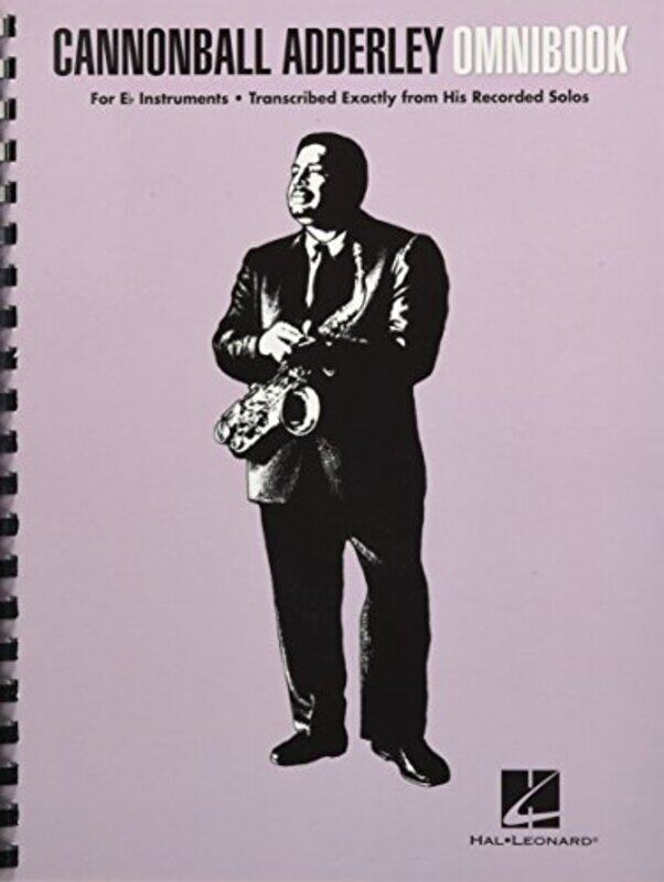 

Cannonball Adderley Omnibk For E Flat In By E Flat Instruments - Paperback