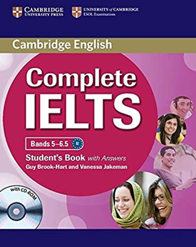 Complete IELTS Bands 5 6.5 Students Book with Answers with CD-ROM,Paperback by Guy Brook-Hart