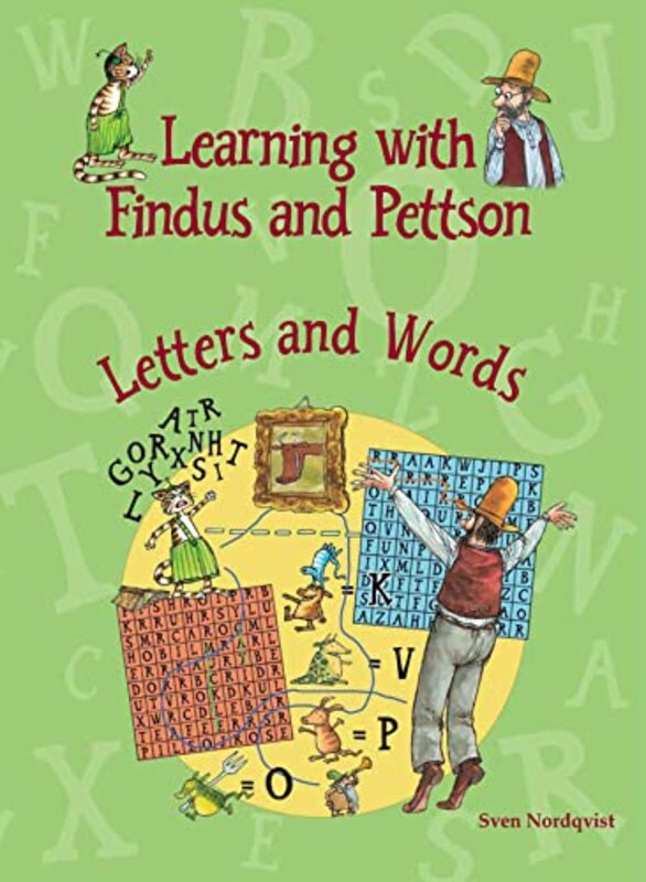 Learning with Findus and Pettson  Letters and Words by John Author Stott-Paperback