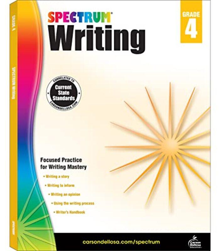 

Spectrum Writing Grade 4 by Spectrum-Paperback