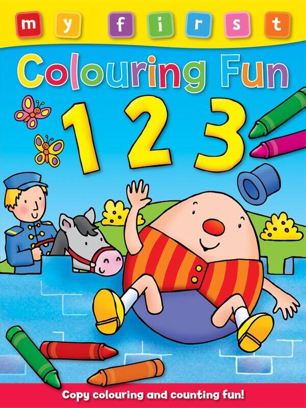 

My First Colouring Fun 123 by Angela Hewitt-Paperback