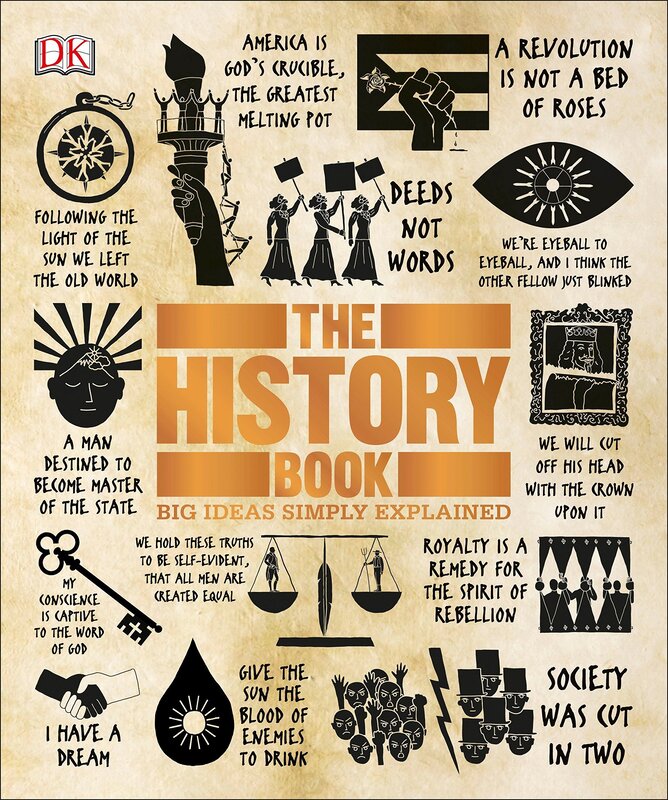 The History Book (Big Ideas Simply Explained), Hardcover Book, By: DK