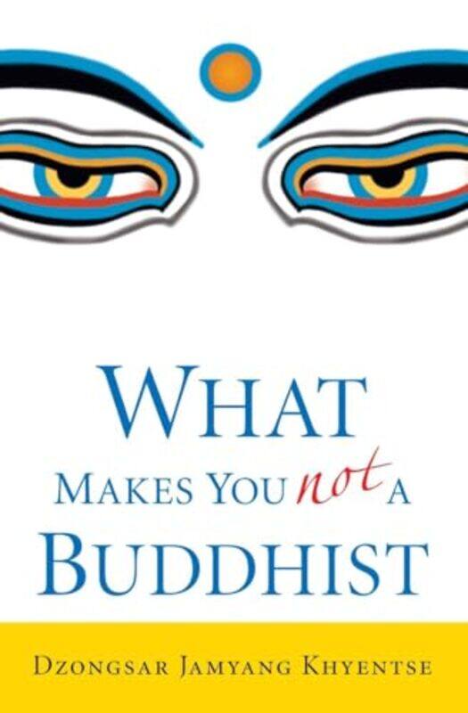 

What Makes You Not A Buddhist by Dzongsar Jamyang Khyentse-Paperback