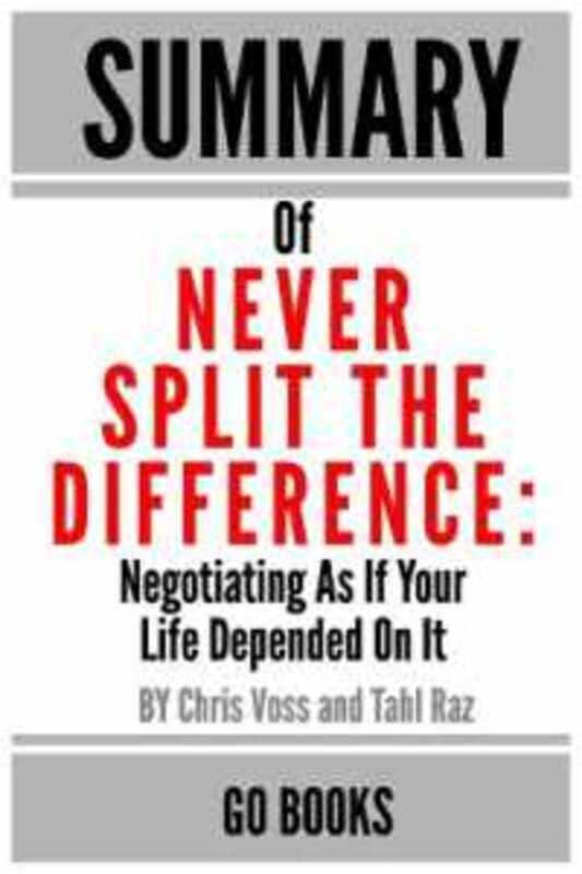 

Summary of Never Split The Difference by Go Books - Paperback