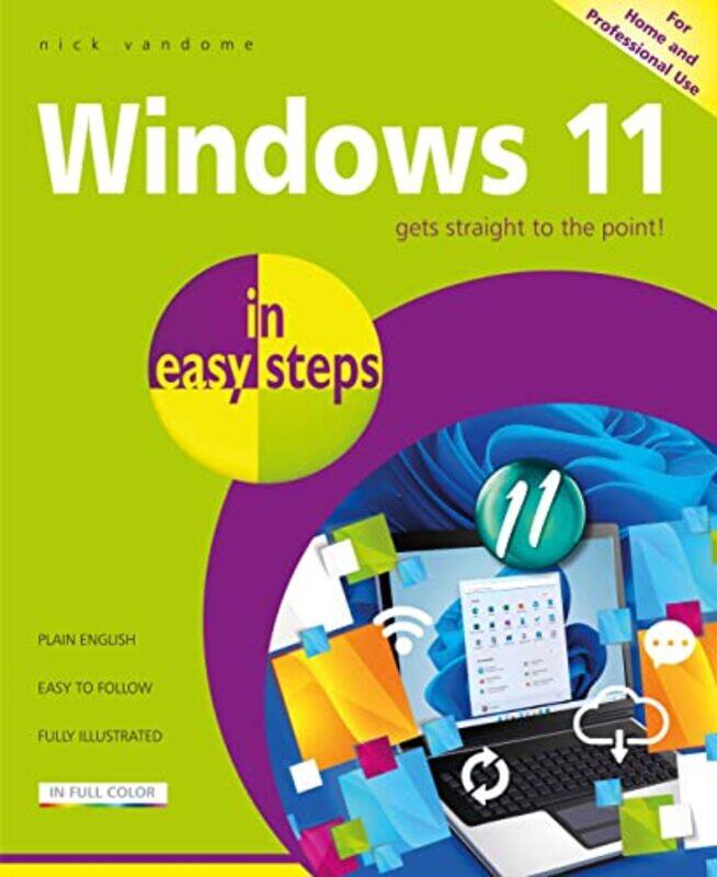 

Windows 11 In Easy Steps by Nick Vandome-Paperback
