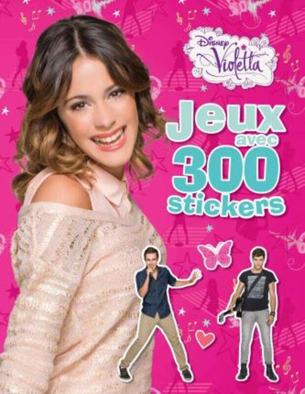 

Violetta, 300 Stickers.paperback,By :Disney