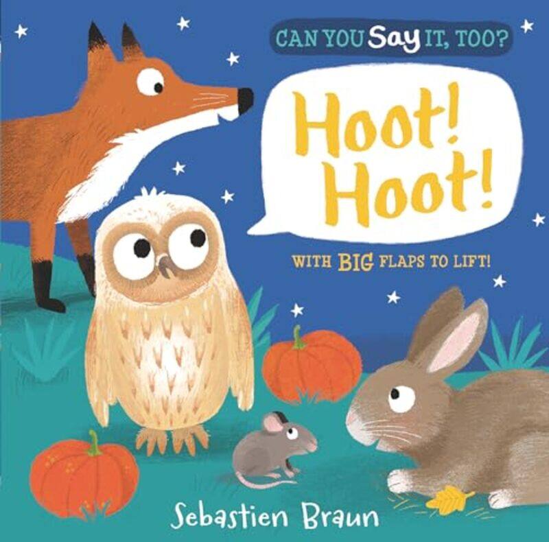 

Can You Say It Too Hoot Hoot By Nosy Crow - Paperback