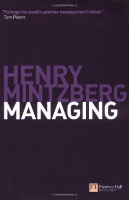 Managing, Hardcover Book, By: Henry Mintzberg
