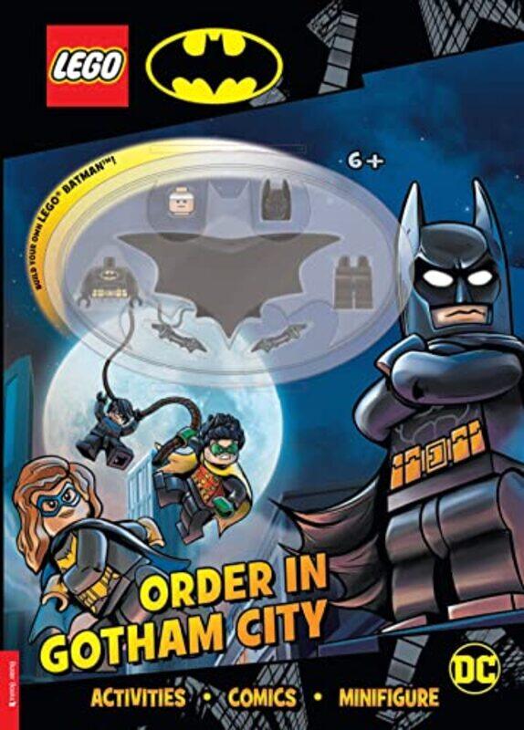 

Lego Batman Order In Gotham City With Lego Batman Minifigure By Legobuster Books...Paperback