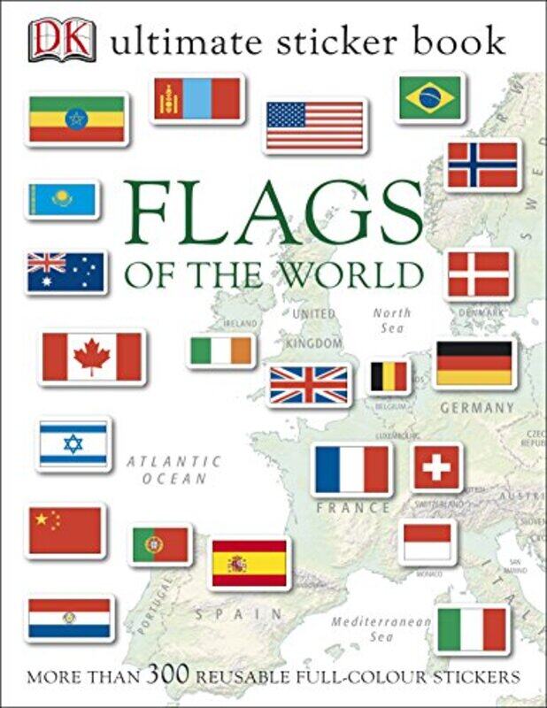 

Flags of the World Ultimate Sticker Book, Paperback Book, By: DK