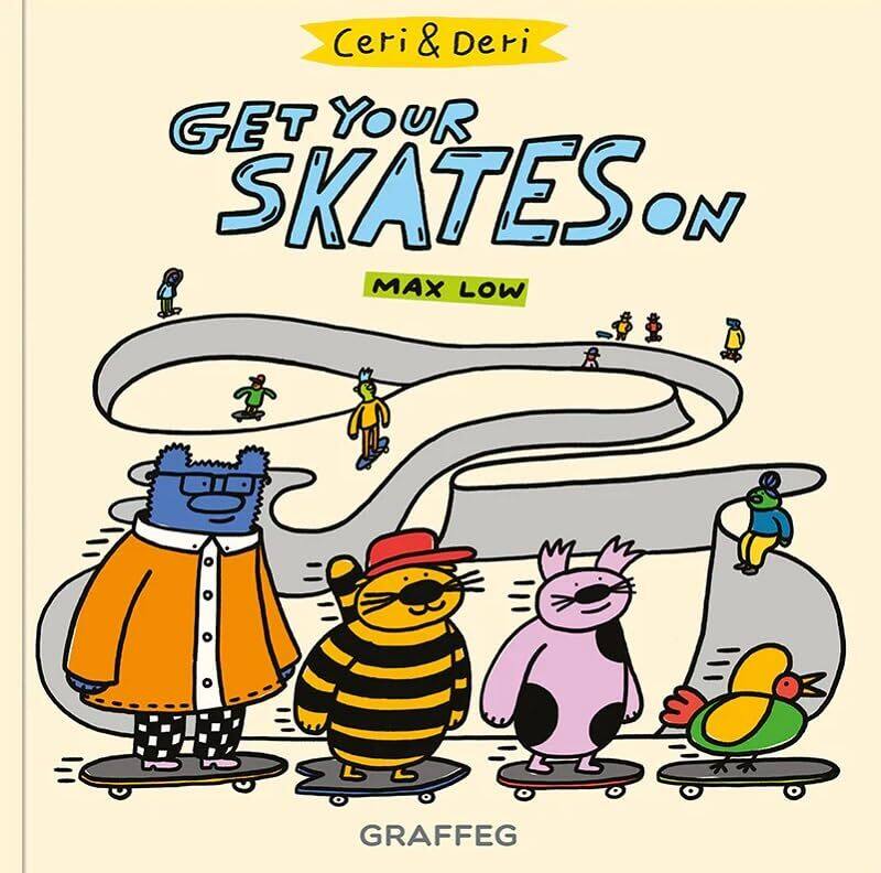 

Ceri and Deri Get Your Skates On by Max Low-Paperback