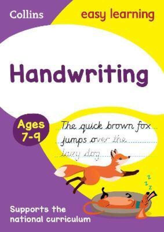 

Handwriting Ages 7-9: Prepare for school with easy home learning (Collins Easy Learning KS2).paperback,By :Collins Easy Learning