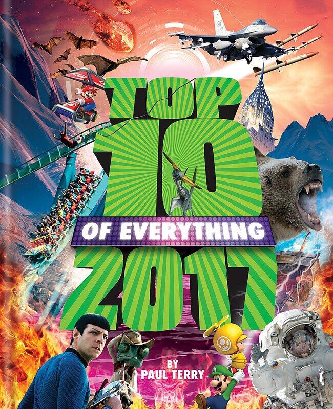 

Top 10 of Everything 2017, Hardcover Book, By: Paul Terry