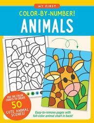 Color-by-Number! Animals,Paperback, By:Peter Pauper Press