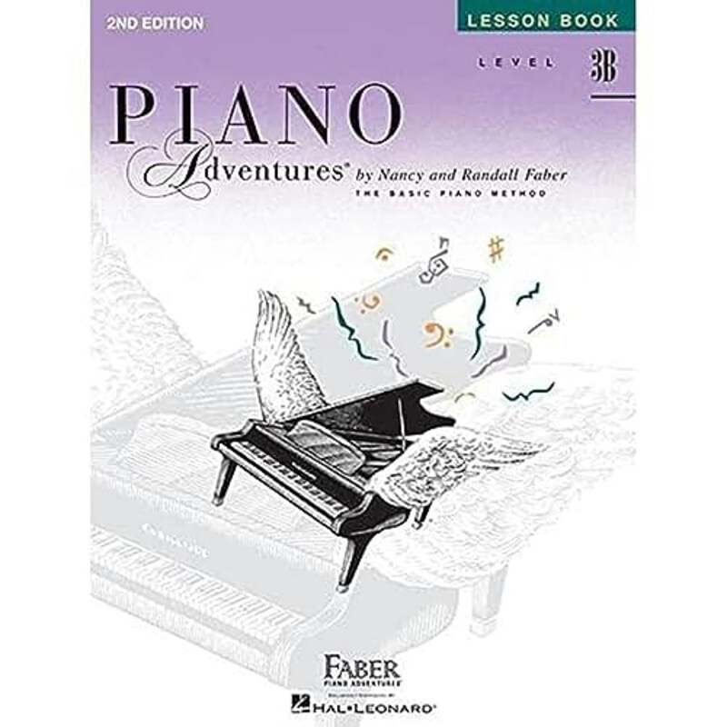 

Piano Adventures Level 3B Lesson Bk, Paperback Book, By: Nancy Faber