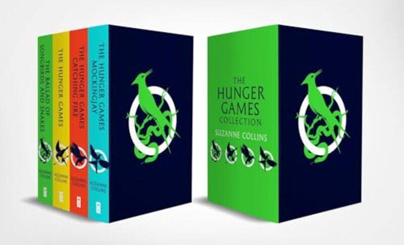 

The Hunger Games 4 Book Paperback Box Set by Suzanne Collins-Paperback
