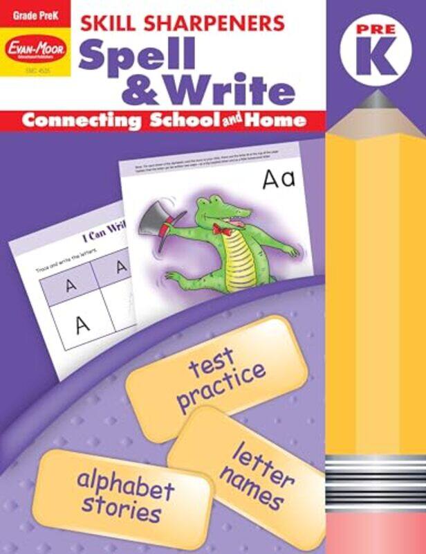 

Skill Sharpeners Spell And Write By Prek - Paperback