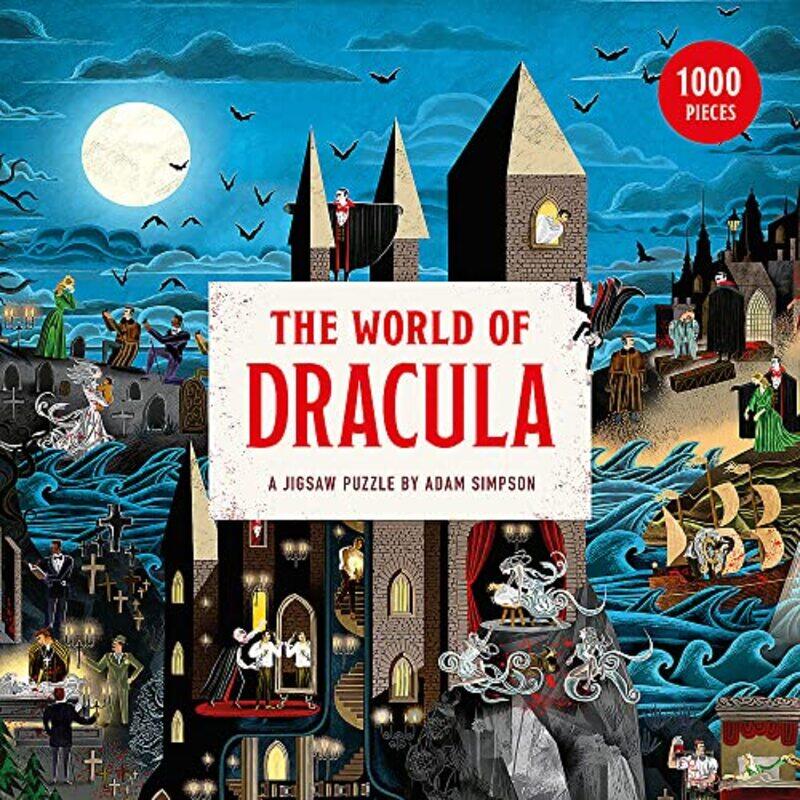 

The World Of Dracula A Jigsaw Puzzle By Adam Simpson By Luckhurst, Roger - Simpson, Adam Paperback
