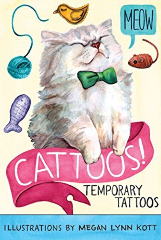 

Cattoos!: Temporary Tattoos, Paperback Book, By: Chronicle Books