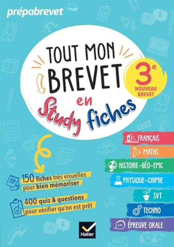 

Tout Mon Brevet En 200 Studyfiches by Nicolas - Paperback