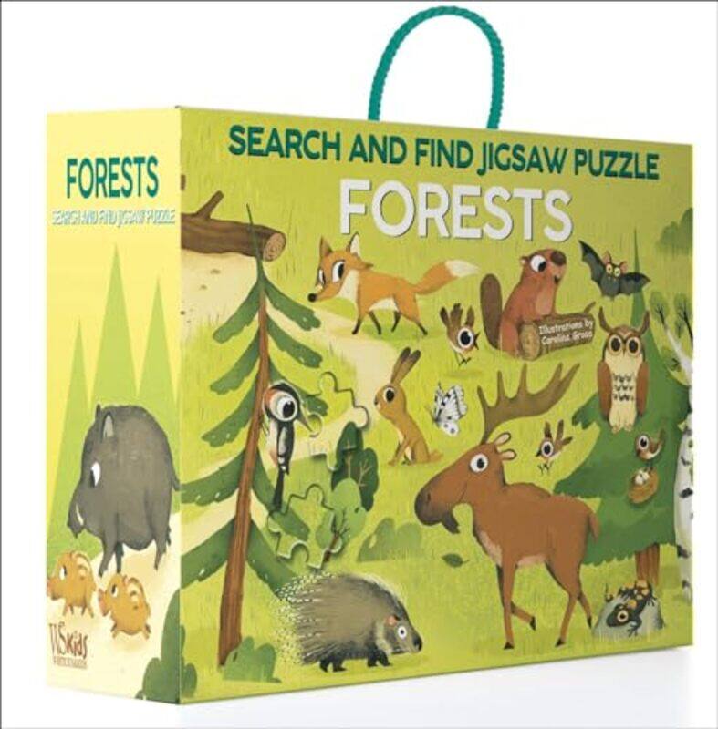 

Forests: Search and Find Jigsaw Puzzle by Carolina Grosa -Other Book Format