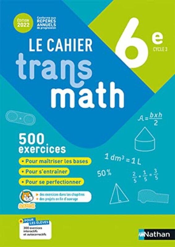 

Cahier Transmath 6E 2022 - Cahier De L'Eleve By Chretien/Jorioz Paperback