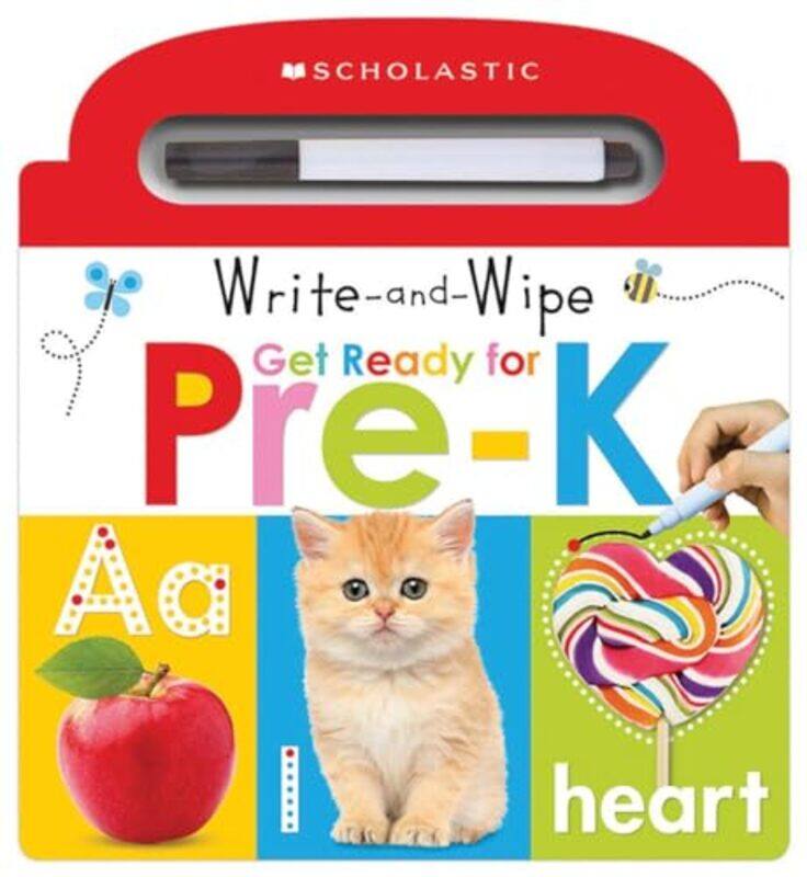 

Write And Wipe Get Ready For Prek Scholastic Early Learners Write And Wipe By Scholastic -Paperback