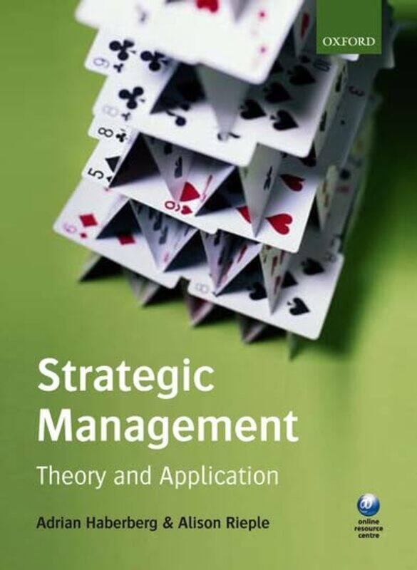 

Strategic Management By Adrian Principal Le...Paperback