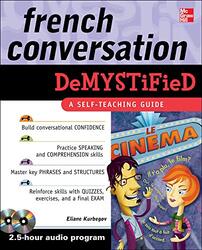French Conversation Demystified with Two Audio CDs Paperback by Eliane Kurbegov