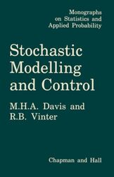 Stochastic Modelling and Control by Mark Davis-Paperback