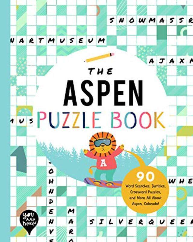 

Aspen Puzzle Book by YOU ARE HERE BOOKS-Paperback