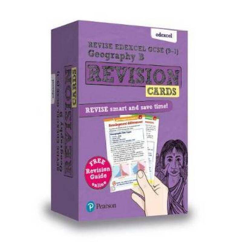 

Revise Edexcel GCSE (9-1) Geography B Revision Cards: With Free Online Revision Guides, Board Book, By: Rob Bircher
