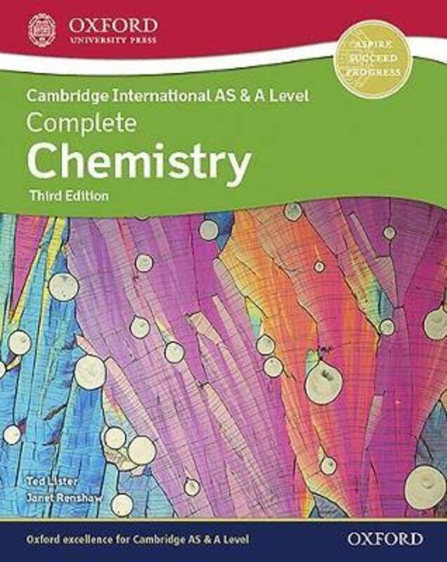 

Cambridge International AS & A Level Complete Chemistry.paperback,By :Renshaw, Janet - Lister, Ted - Mao Hua Lee, Samuel - Wong, Ellen - Talha, Muhamm