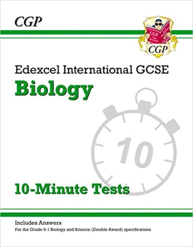 

Grade 9-1 Edexcel International GCSE Biology: 10-Minute Tests (with answers),Paperback,By:CGP Books - CGP Books