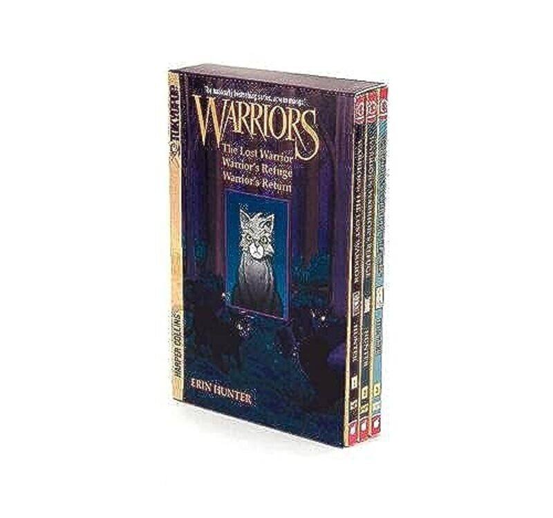 

Warriors Manga 3Book Box Set Graystripes Adventure by Erin HunterJames L Barry-Paperback