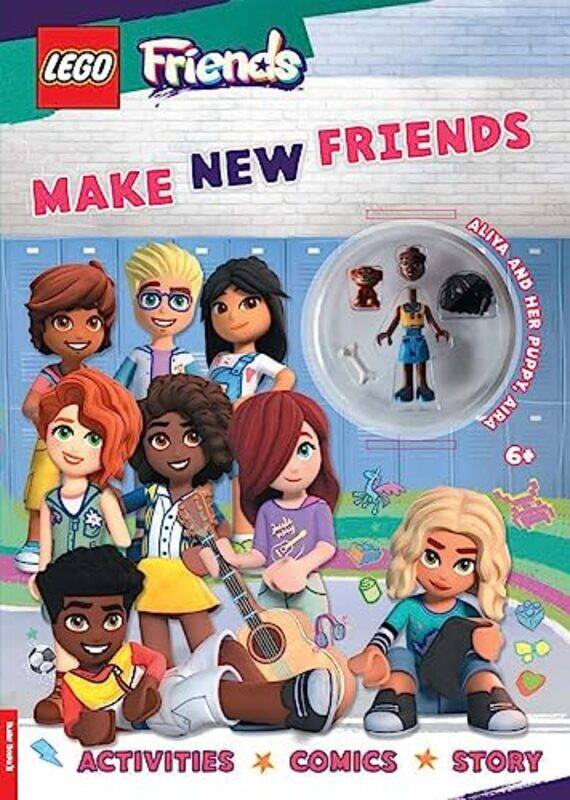 

Lego Friends Make New Friends With Aliya Minidoll And Aira Puppy By Legobuster Books...Paperback