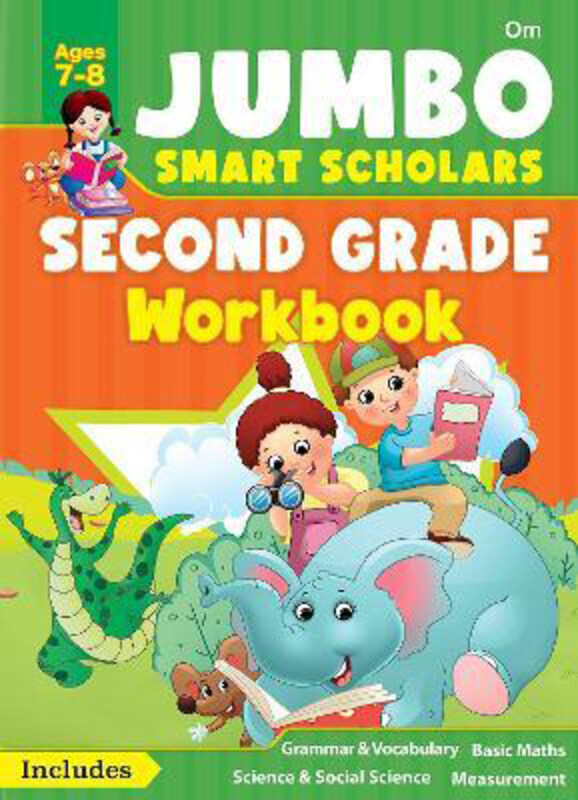

Jumbo Smart Scholars Grade 2 Workbook, Paperback Book, By: OM Books International