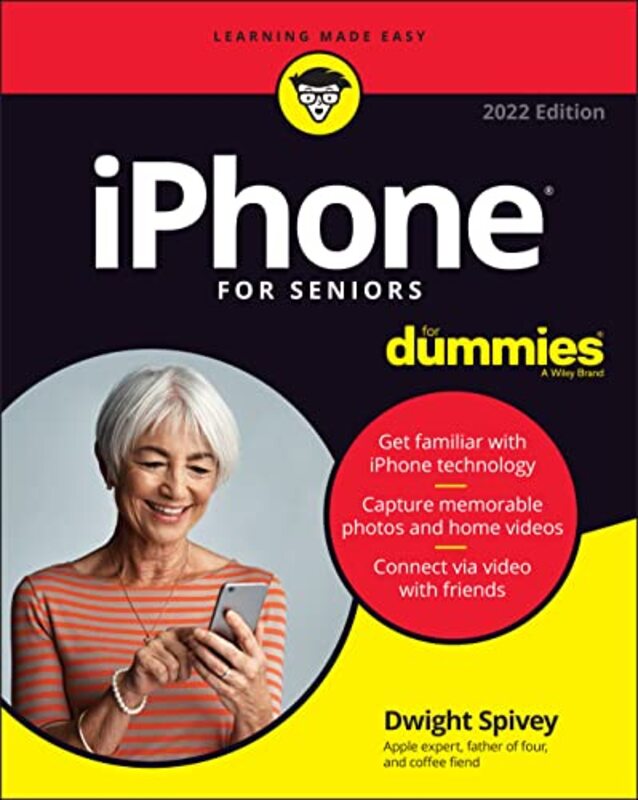 iPhone For Seniors For Dummies by Mohammad Seyedielmabad-Paperback