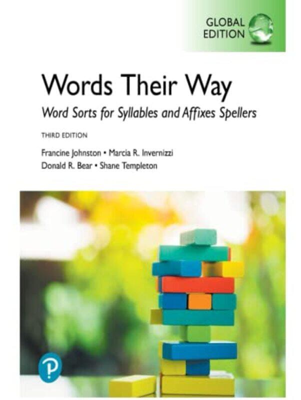 

Word Sorts for Syllables and Affixes Spellers Global Edition by Francine JohnstonMarcia InvernizziDonald BearShane Templeton-Paperback